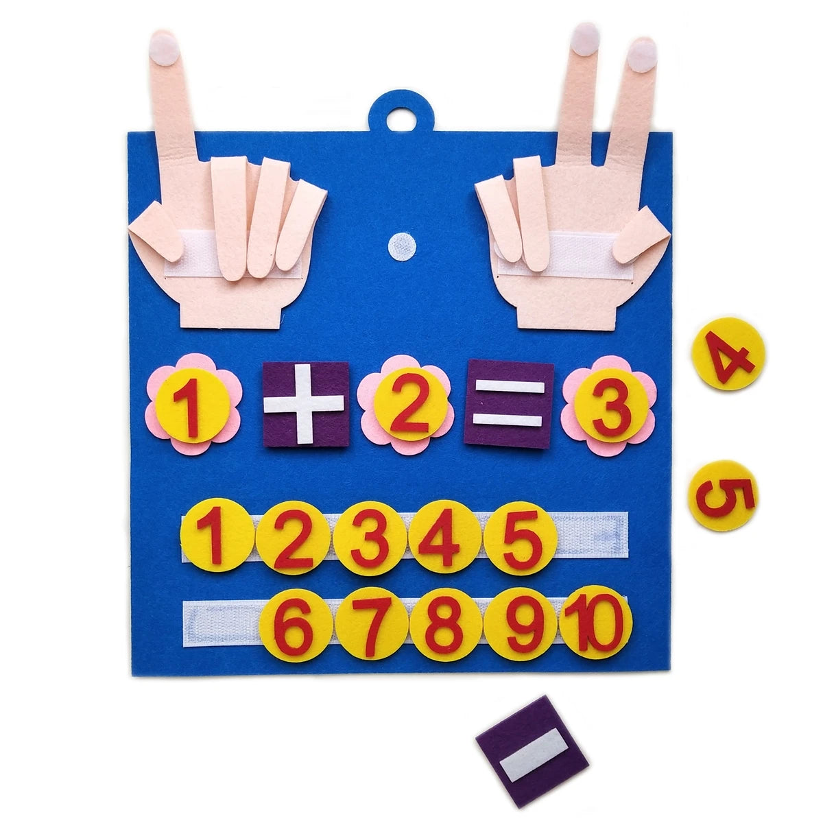 Finger Numbers Math Toy