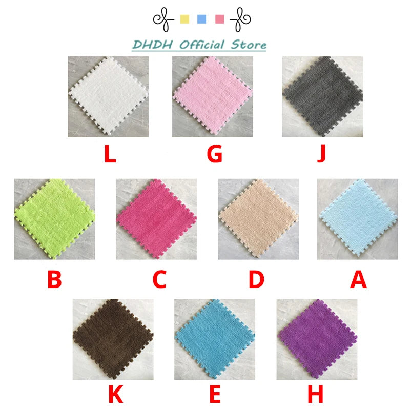 Puzzle Carpet Soft Plush