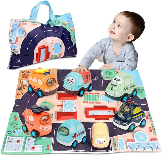 Soft Car Toy Set