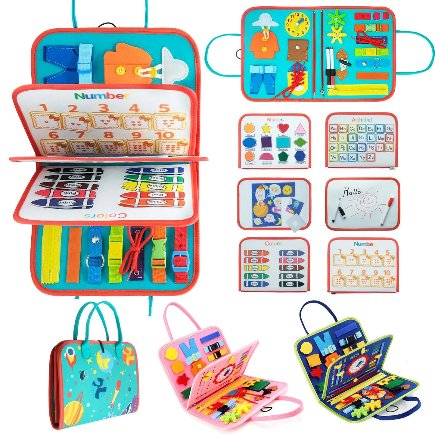 Sensory Educational Toys Travel Toys